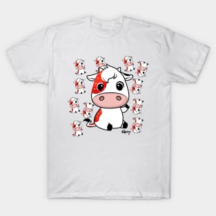 Strawberry the Cow by Big Chief T-Shirt